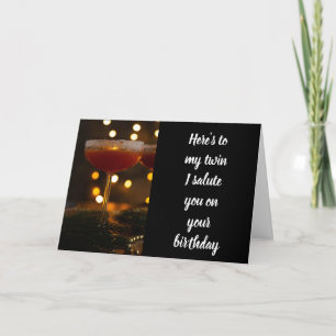 TARJETA DE **FELIZ CUMPLEAÑOS DE TU GEMEL@**