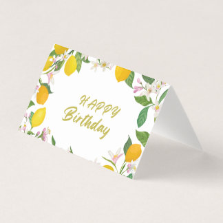 Tarjeta de Feliz Cumpleaños Doble