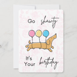 Tarjeta de Feliz Cumpleaños / invitación