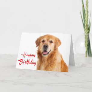 Tarjeta de Feliz Cumpleaños para Cachorro de Perro