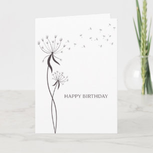 Tarjeta de Feliz Cumpleaños para Desear Suerte