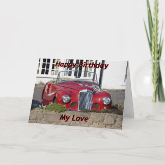 Tarjeta de Feliz Cumpleaños para Esposo, Hijo o No