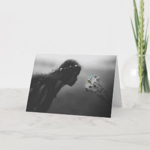 Tarjeta de Feliz Cumpleaños para Niña con Hada