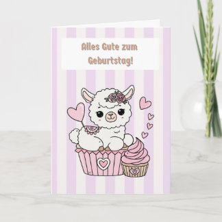 Tarjeta de Feliz Cumpleaños para Niña Tarjeta