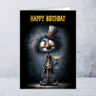 Tarjeta de Feliz Cumpleaños para Payaso de Circo