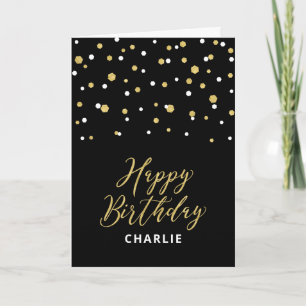 Tarjeta de Feliz Cumpleaños Personalizada con Nomb