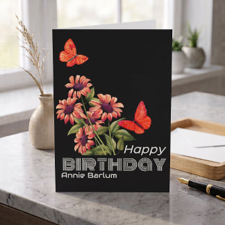 Tarjeta de Feliz Cumpleaños Personalizada de Marip