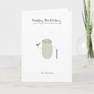 Tarjeta de Feliz Cumpleaños - Viejo amigo