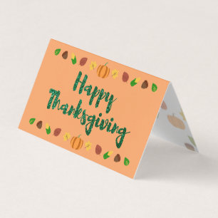Tarjeta de Feliz Día de Acción de Gracias