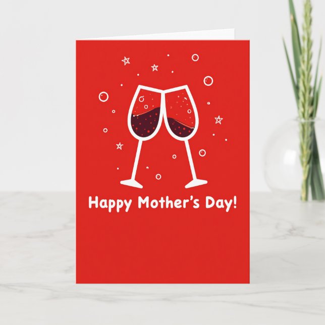 Tarjeta de Feliz Día de la Madre (Anverso)