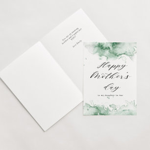 tarjeta de feliz día de la madre con salpicaduras 