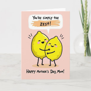 Tarjeta de Feliz Día de la Madre de Abrazo de Cítr