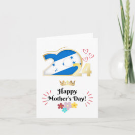 Tarjeta de Feliz Día de la Madre "Honduras"