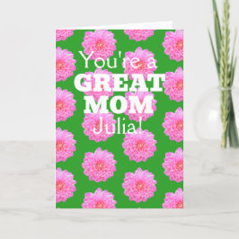 Tarjeta de Feliz Día de la Madre Julia by Jo Image