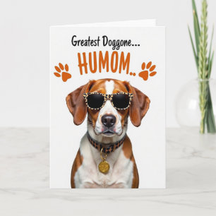 Tarjeta de Feliz Día de las Madres Cool Dog