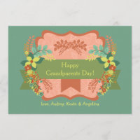 Tarjeta de feliz Día de los Abuelos