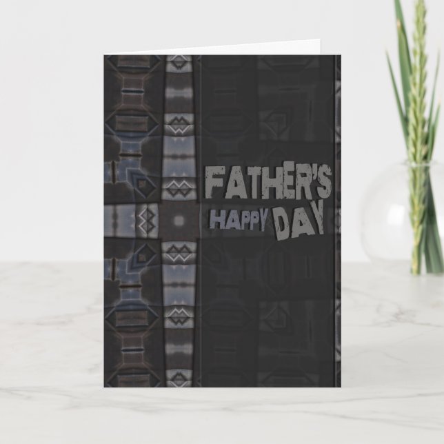 Tarjeta de feliz día de los padres (Anverso)