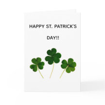 Tarjeta de Feliz Día de San Patricio