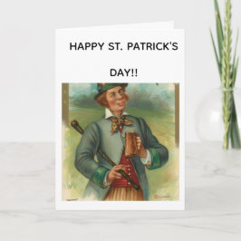 Tarjeta de Feliz Día de San Patricio