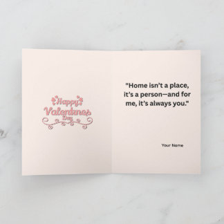 Tarjeta de Feliz Día de San Valentín Dulces Besos 