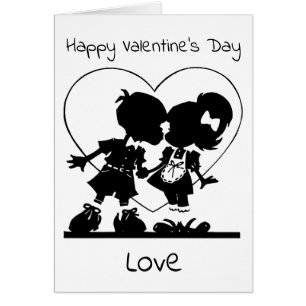 Tarjeta de Feliz Día de San Valentín personalizada