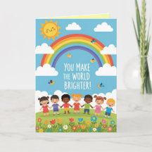 Tarjeta de Feliz Día del Niño