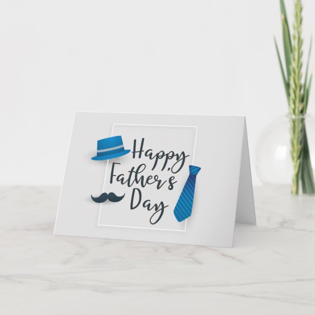 Tarjeta de feliz Día del Padre (Anverso)