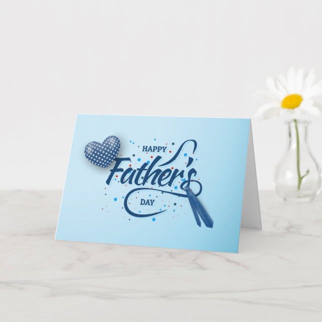 Tarjeta de feliz Día del Padre (Planta pequeña)