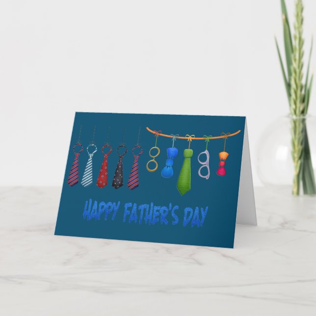 Tarjeta de feliz Día del Padre (Anverso)
