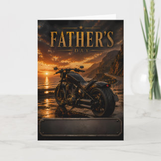 Tarjeta de Feliz Día del Padre con Nombre Personal