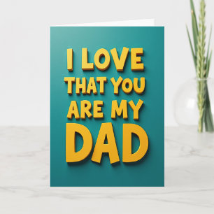 Tarjeta de Feliz Día del Padre Soleado