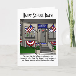 Tarjeta de Feliz Día Escolar