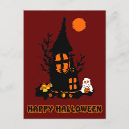 Tarjeta de Feliz Halloween