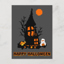 Tarjeta de Feliz Halloween