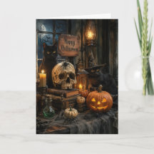 Tarjeta de Feliz Halloween