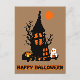 Tarjeta de Feliz Halloween
