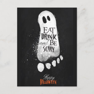 Tarjeta de Feliz Halloween