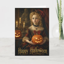 Tarjeta de Feliz Halloween