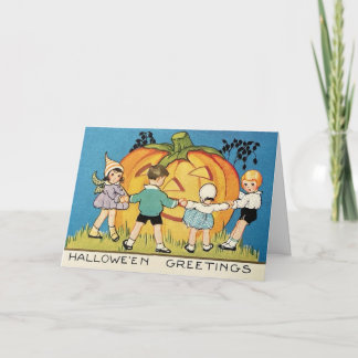 Tarjeta de Feliz Halloween de Cuento de Hadas Anti