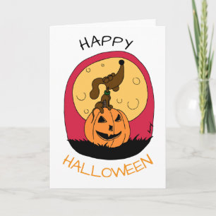 Tarjeta de Feliz Halloween de Midge