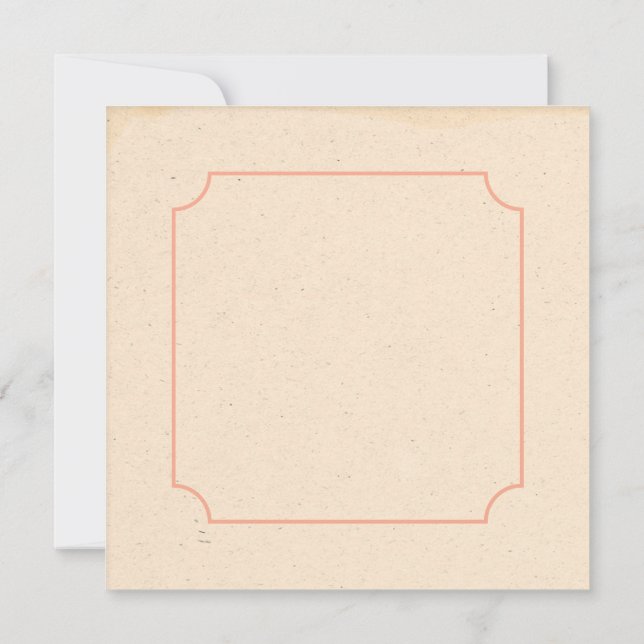 Tarjeta de Feliz Janucá con sobre (Reverso)