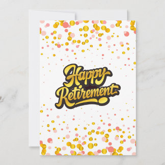 Tarjeta de Feliz Jubilación