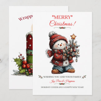 Tarjeta de Feliz Navidad