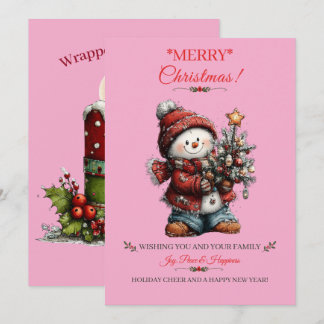 Tarjeta de Feliz Navidad