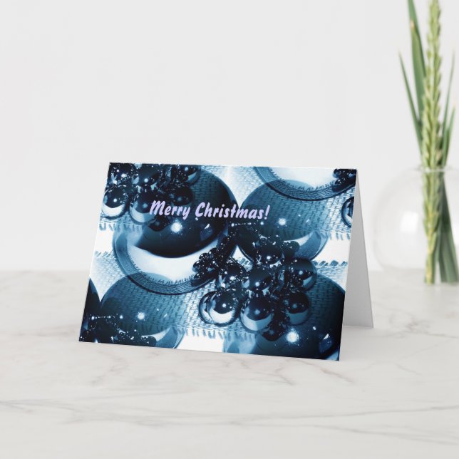 Tarjeta de Feliz Navidad (Anverso)