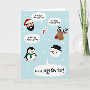 Tarjeta de Feliz Navidad