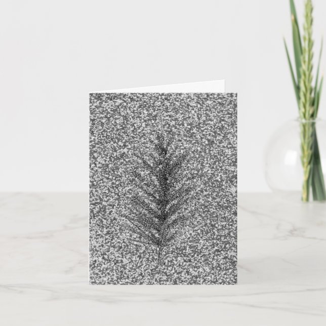 tarjeta de Feliz Navidad (Anverso)
