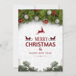 Tarjeta de Feliz Navidad