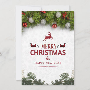 Tarjeta de Feliz Navidad