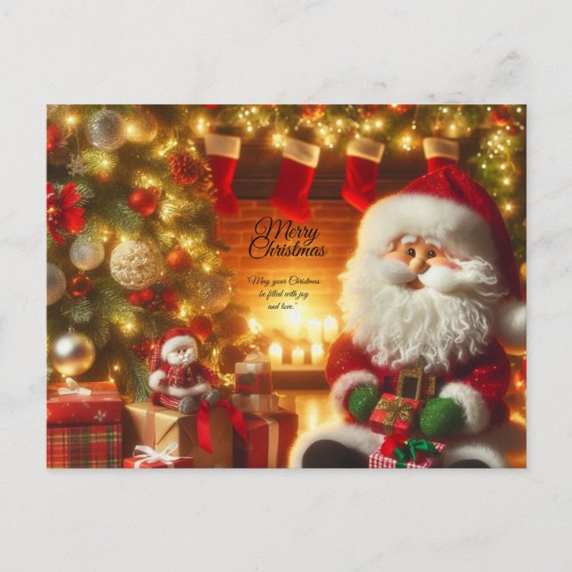 Tarjeta de Feliz Navidad  (Anverso)